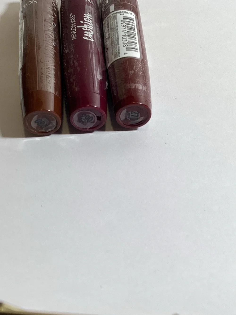 Revlon Cushion Lip Tints - Brown, Plum, Berry